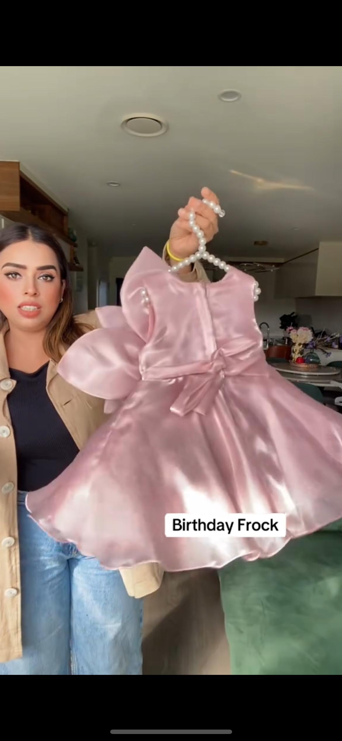 Blush Bloom Birthday Frock