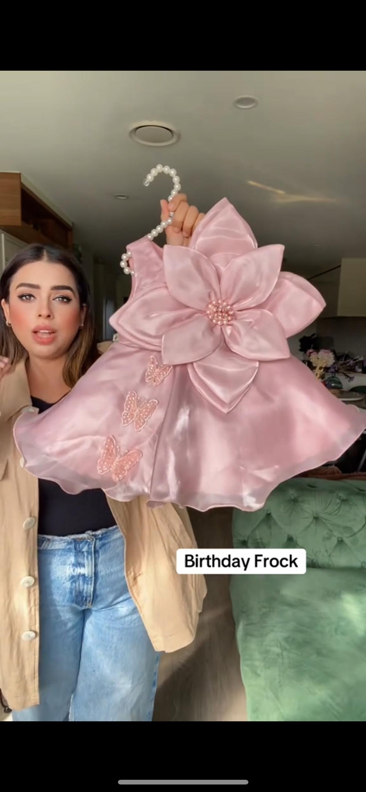 Blush Bloom Birthday Frock