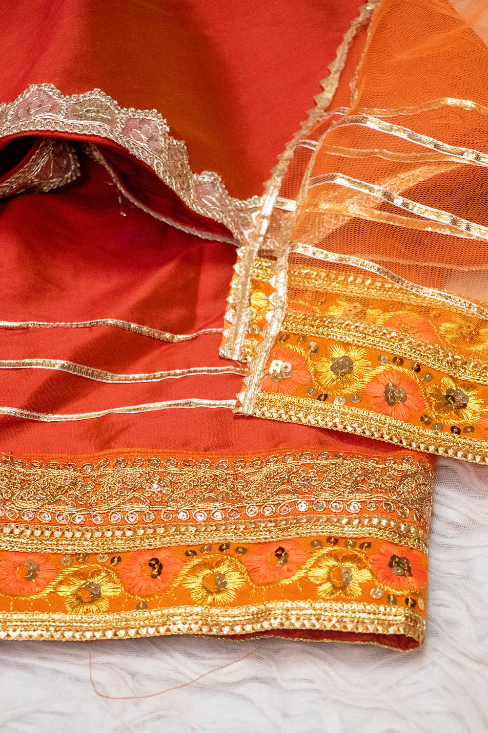 Royal Rust Sharara Set - Kids Ethnic Wear